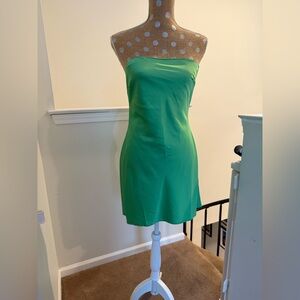 Vibrant Green Dress